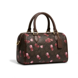 Coach Rowan Dark Brown Cherry