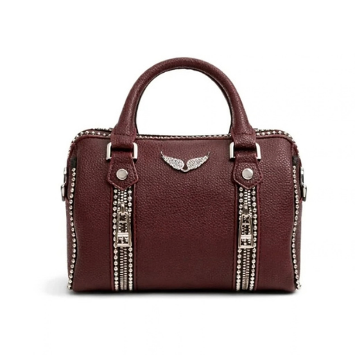 Zadig & Voltaire XS Sunny Studs Bag Bordeaux