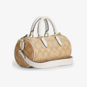 Coach Lacey Crossbody Bag in Signature Canvas Light Khaki Chalk