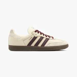 Adidas Samba OG Wonder White Maroon Putty Grey