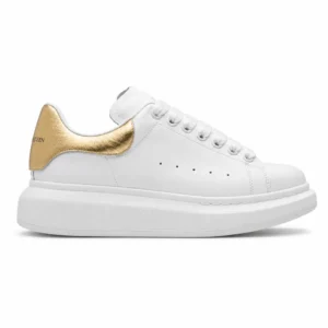 Alexander McQueen Oversized White Light Gold