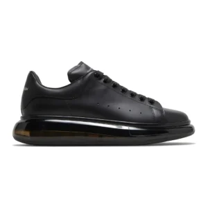 Alexander McQueen Oversized Transparent Sole Black