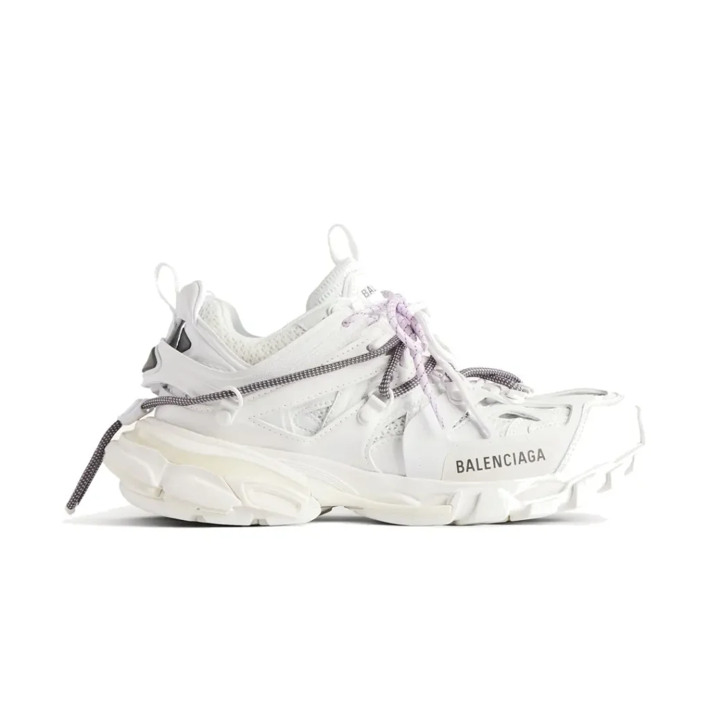 Balenciaga Track Trail Laces White Lilac