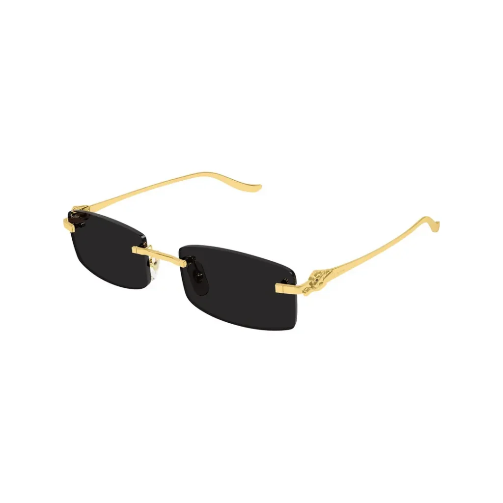 Cartier CT0552S 001 Panthère Gold Grey Güneş Gözlüğü