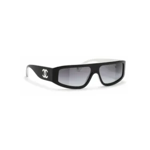 Chanel 6057 1656/S6 Black White Shield Güneş Gözlüğü