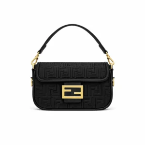 Fendi Baget Mini Bag Leather Black