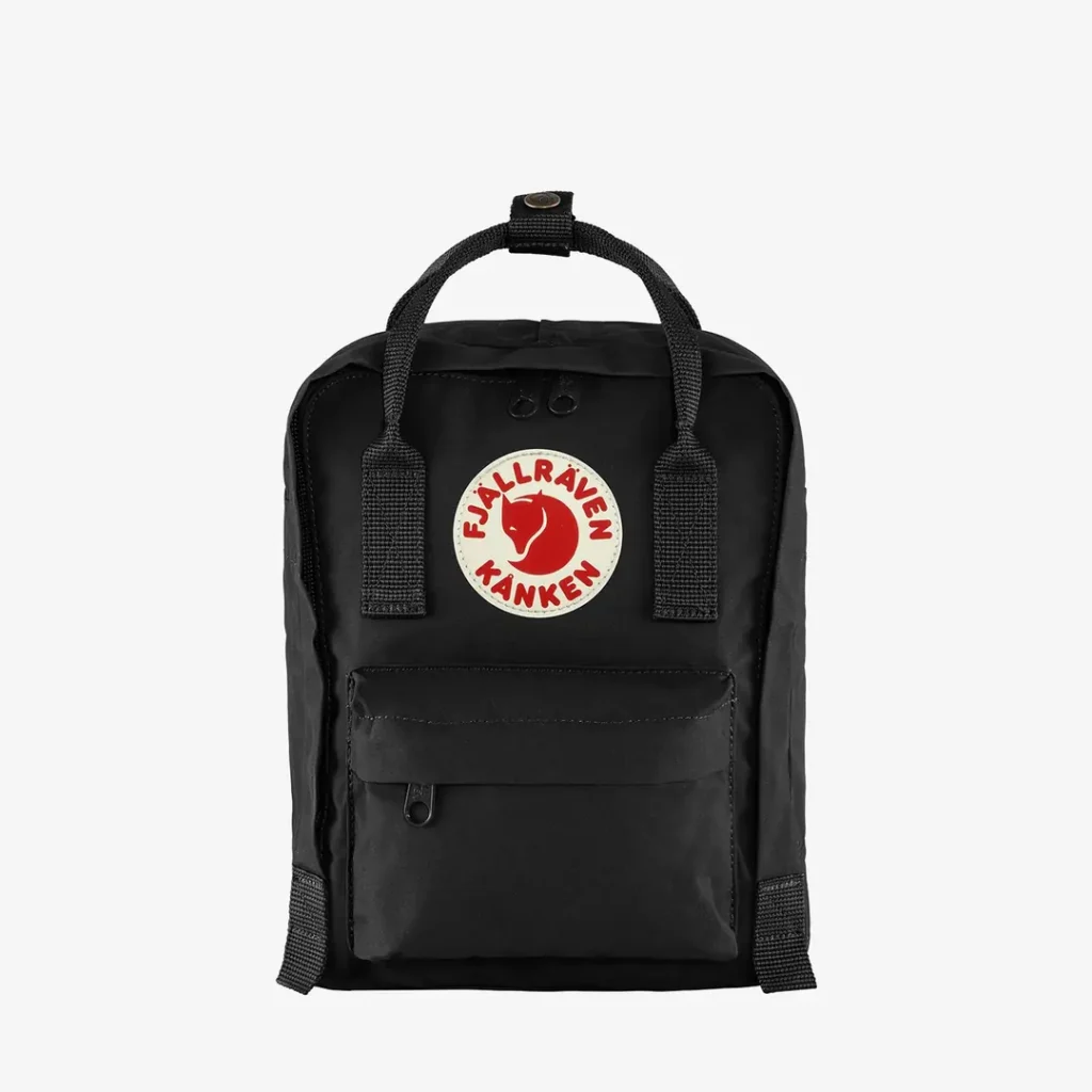 Fjällräven Kånken Mini Unisex Sırt Çantası Siyah