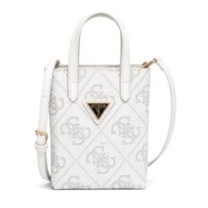 Guess Noelle Phone Bag White