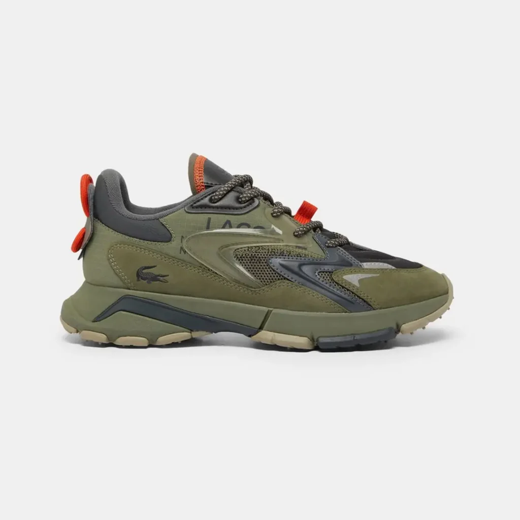 Lacoste L003 Neo Tech Erkek Haki Sneaker