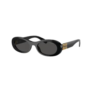 Miu Miu Glimpse MU 06ZS 1AB5S0 Black Dark Grey Güneş Gözlüğü