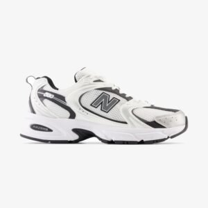 New Balance 530 White Silver Metallic Black