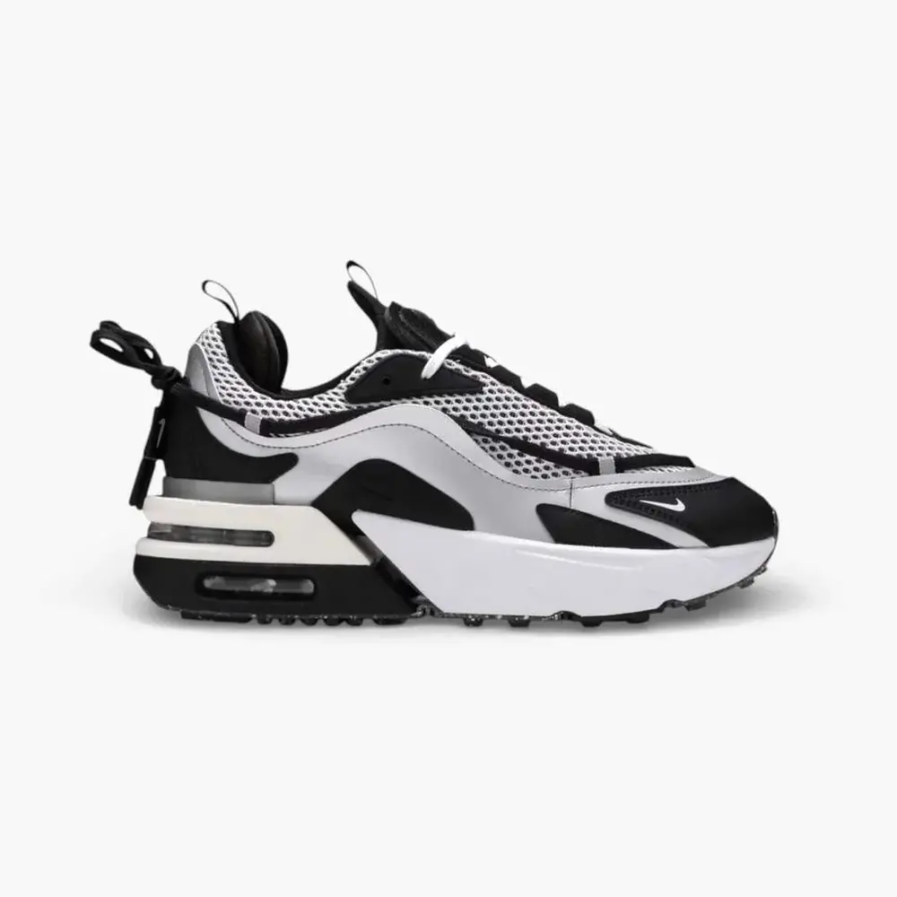 Nike Air Max Furyosa Metallic Silver/ Black-White -Sail