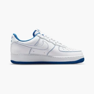 Nike Air Force 1 '07 Contrast Stitch White Game Royal