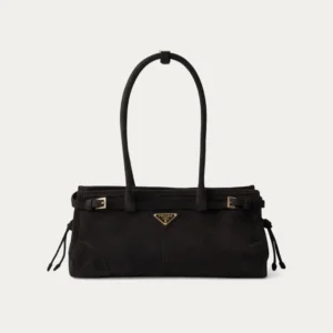 Prada Bonnie Süet Bag Black