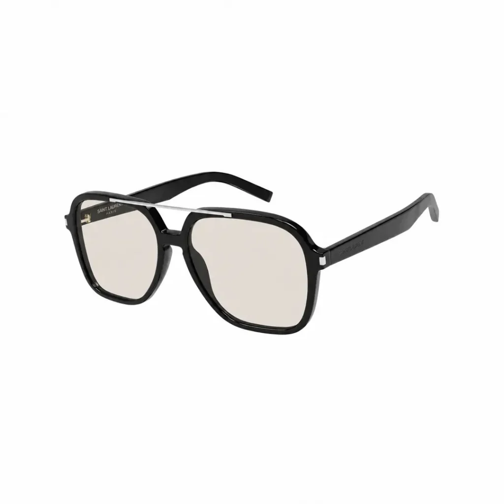 Saint Laurent SL 545 001 Black Yellow Güneş Gözlüğü