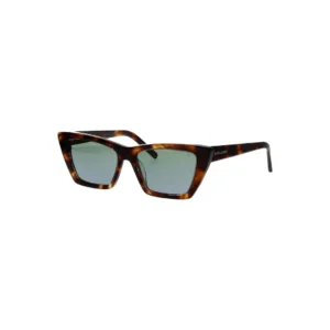 Saint Laurent SL 276 Mica 020 Dark Tortoise Green Gradient Güneş Gözlüğü
