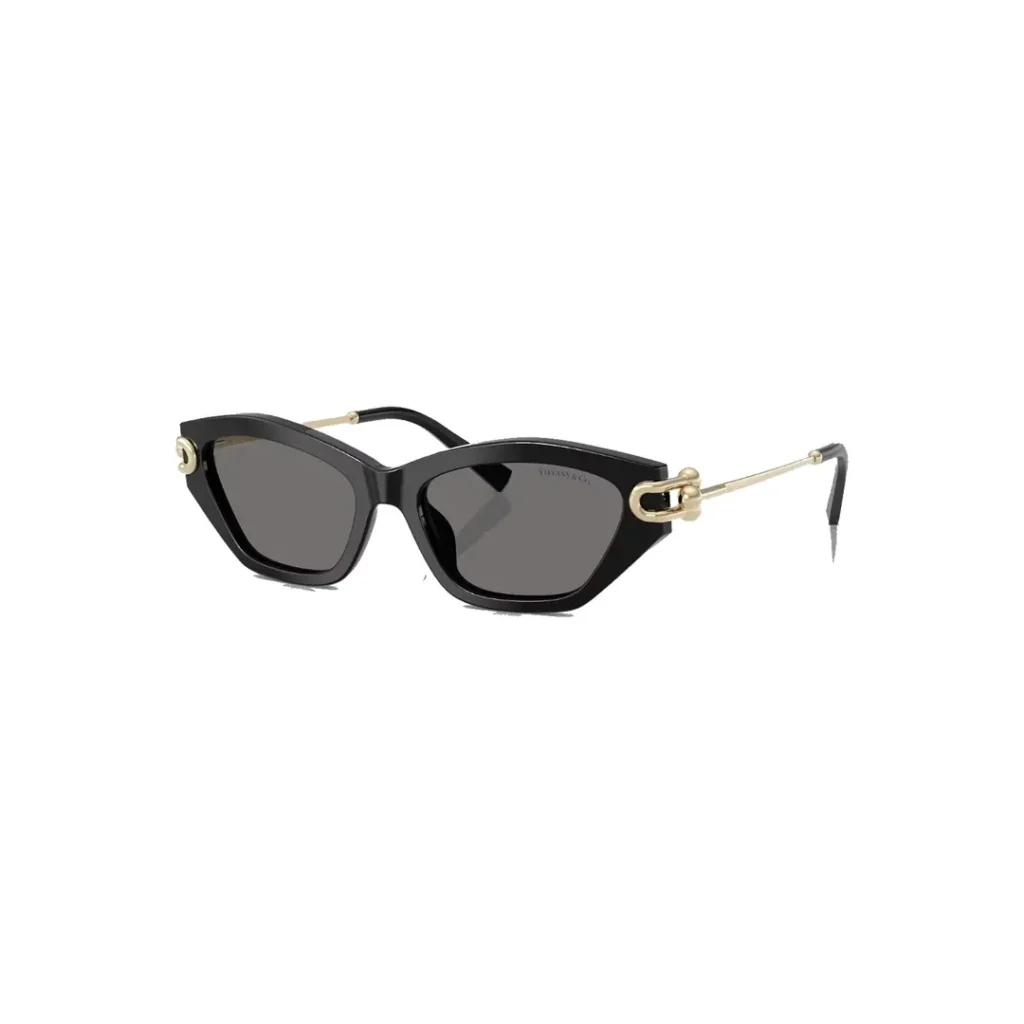 Tiffany & Co TF4231U 800181 Black Pale Gold Dark Grey Polarized Güneş Gözlüğü
