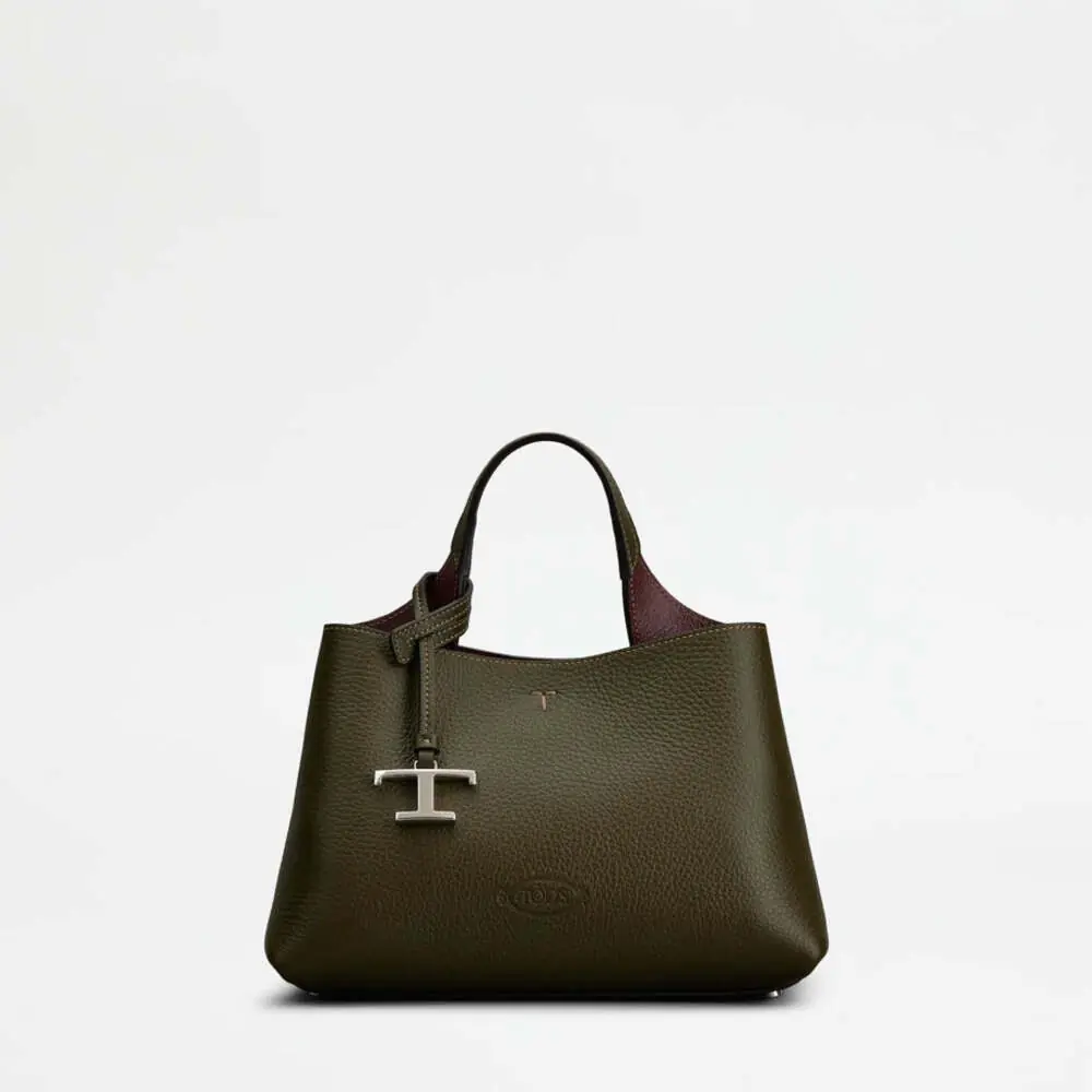 Tod's Bag in Leather Micro Green