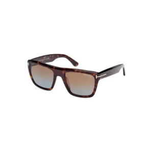 Tom Ford Alberto FT1077 52F Dark Havana Brown Gradient Güneş Gözlüğü