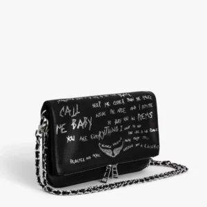 Zadig & Voltaire Rock Grafitti Bag